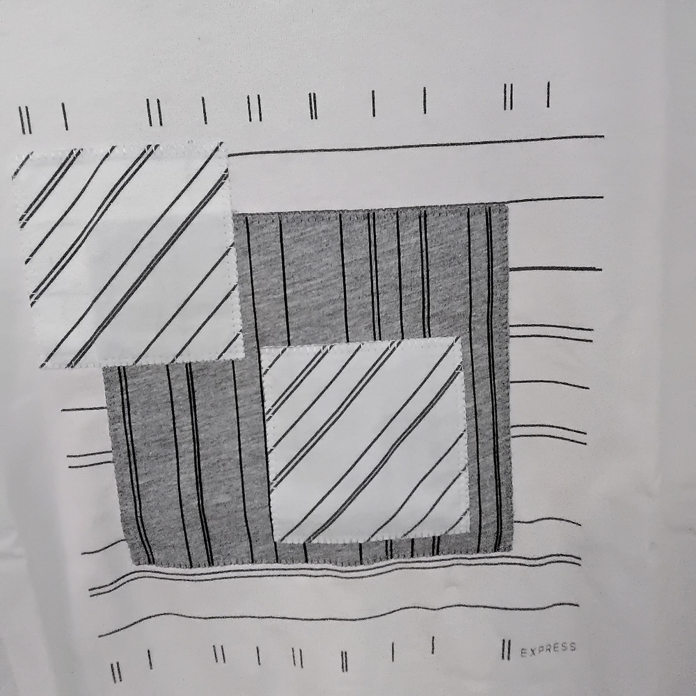 Express patchwork t-shirt - Picture 2 of 2